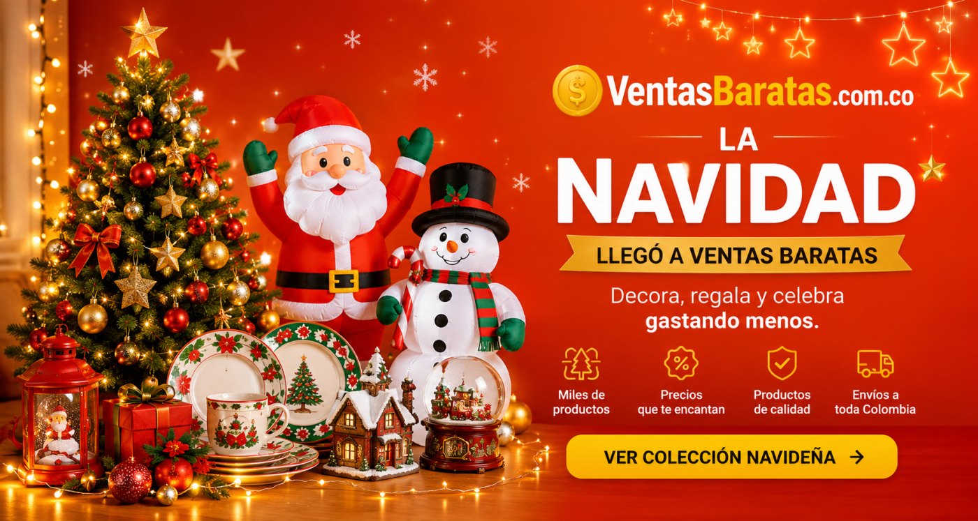 ¡La Navidad llegó a Ventas Baratas! Ver colección navideña