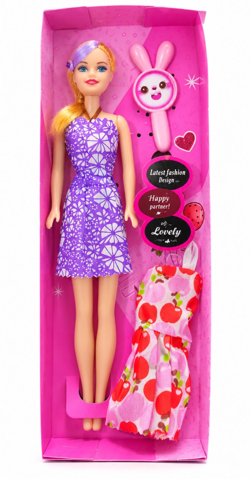 Muñeca Para Niñas Elegante Con Rasgos Detal