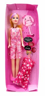 Muñeca Para Niñas Elegante Con Rasgos Detal — imagen 2