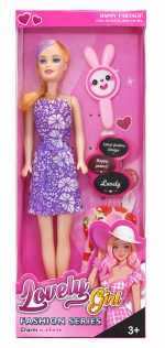 Muñeca Para Niñas Elegante Con Rasgos Detal — imagen 3
