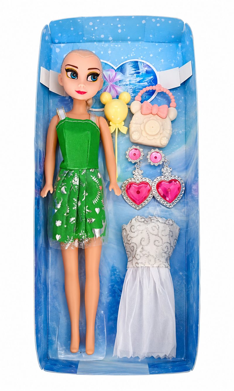Muñecas Para Niñas Frozen Con Cambio De Ro