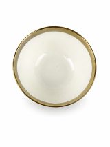 Taza Ceramica Borde Dorado 33O Ml