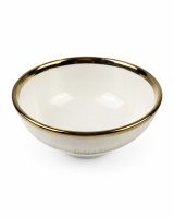 Taza 630Ml Borde Dorado