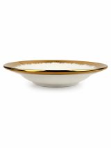 Plato Semi Hondo Borde Dorado 400Ml