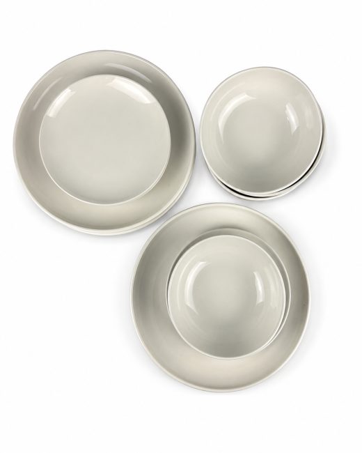Vajilla 12 Pcs Color Blanca