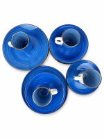 Vajilla X16Pcs Color Azul — imagen 2