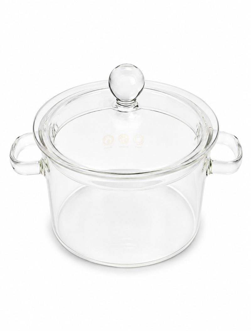 Olla En Vidrio Resistente Al Calor 1800Ml