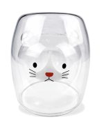 Vaso Doble Fondo Froma De Gato 250Ml — imagen 1