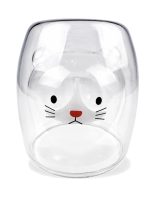 Vaso Doble Fondo Froma De Gato 250Ml