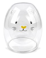 Vaso Doble Fondo 250Ml En Forma De Gato