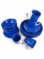 Vajilla Ceramica De 4 Puestos 16 Pcs En Caja — imagen 2