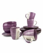 Vajilla Ceramica De 4 Puestos 16 Pcs En Caja — imagen 1
