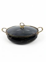 Recipiente En Peltre Con Tapa Capacidad De 5 Lts/30Cm — imagen 1
