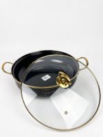 Recipiente En Peltre Con Tapa Capacidad De 5 Lts/30Cm — imagen 2